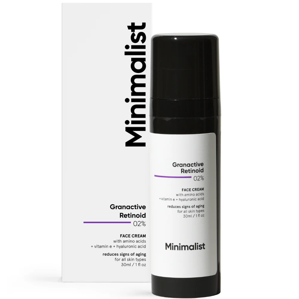 Minimalist Granactive Retinoid 02% Face Cream 30ml - Image 2