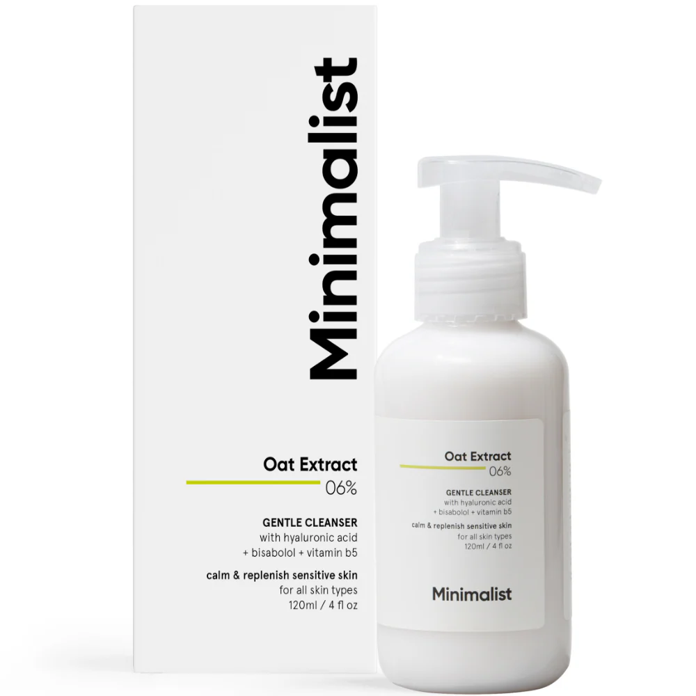 Minimalist Oat Extract 06% Gentle Cleanser 120ml - Image 2