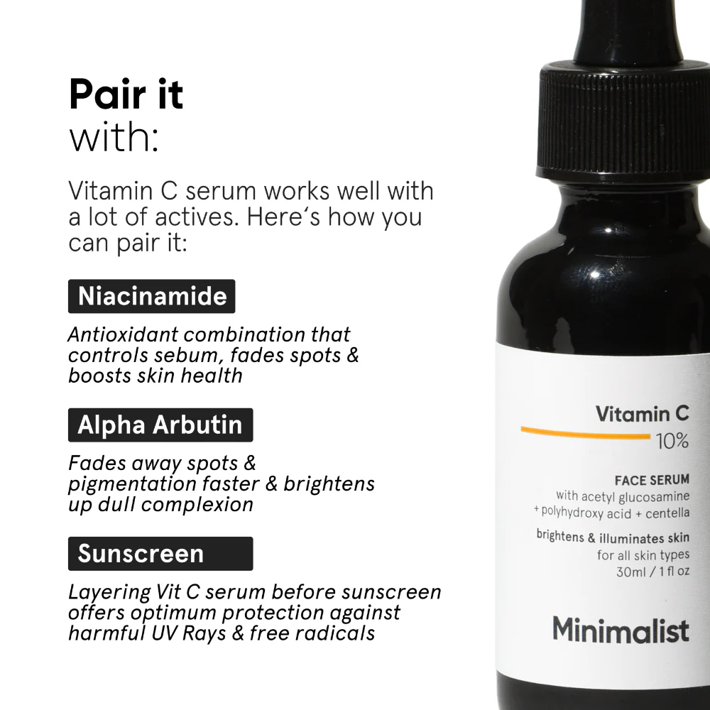 Minimalist Vitamin C 10% Face Serum 30ml - Image 9