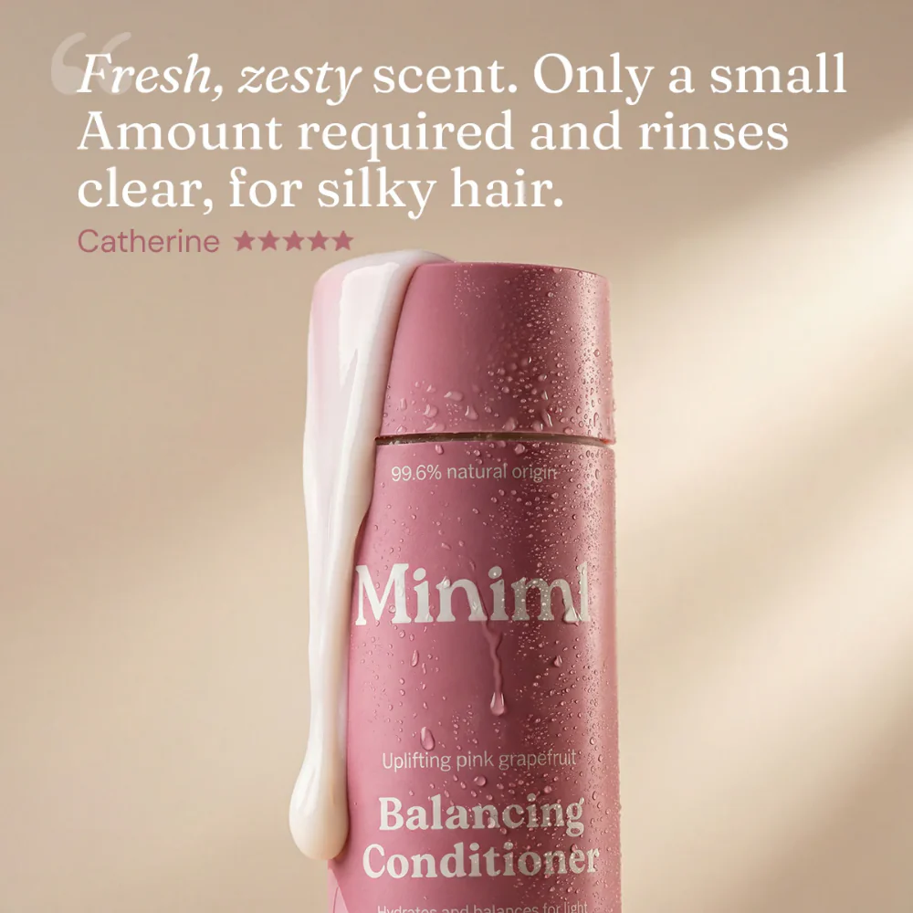 Miniml Balancing Conditioner Uplifting Pink Grapefruit 400ml - Image 8