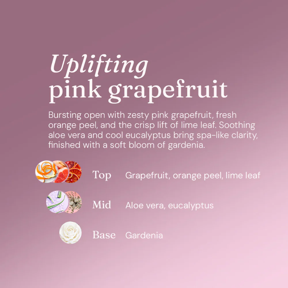 Miniml Balancing Shampoo & Conditioner Uplifting Pink Grapefruit Twin 2 x 400ml - Image 3