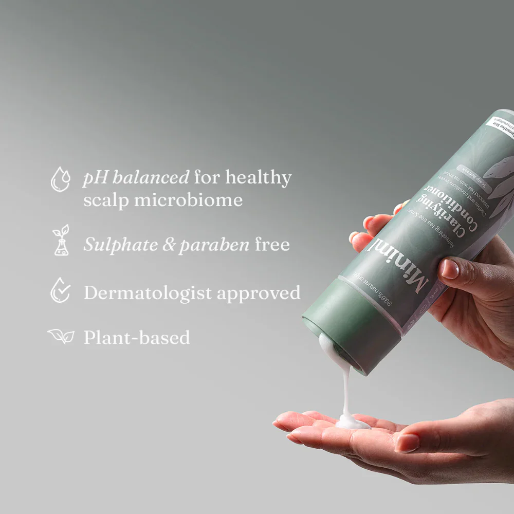 Miniml Clarifying Conditioner Refreshing Tea Tree & Mint 400ml - Image 5