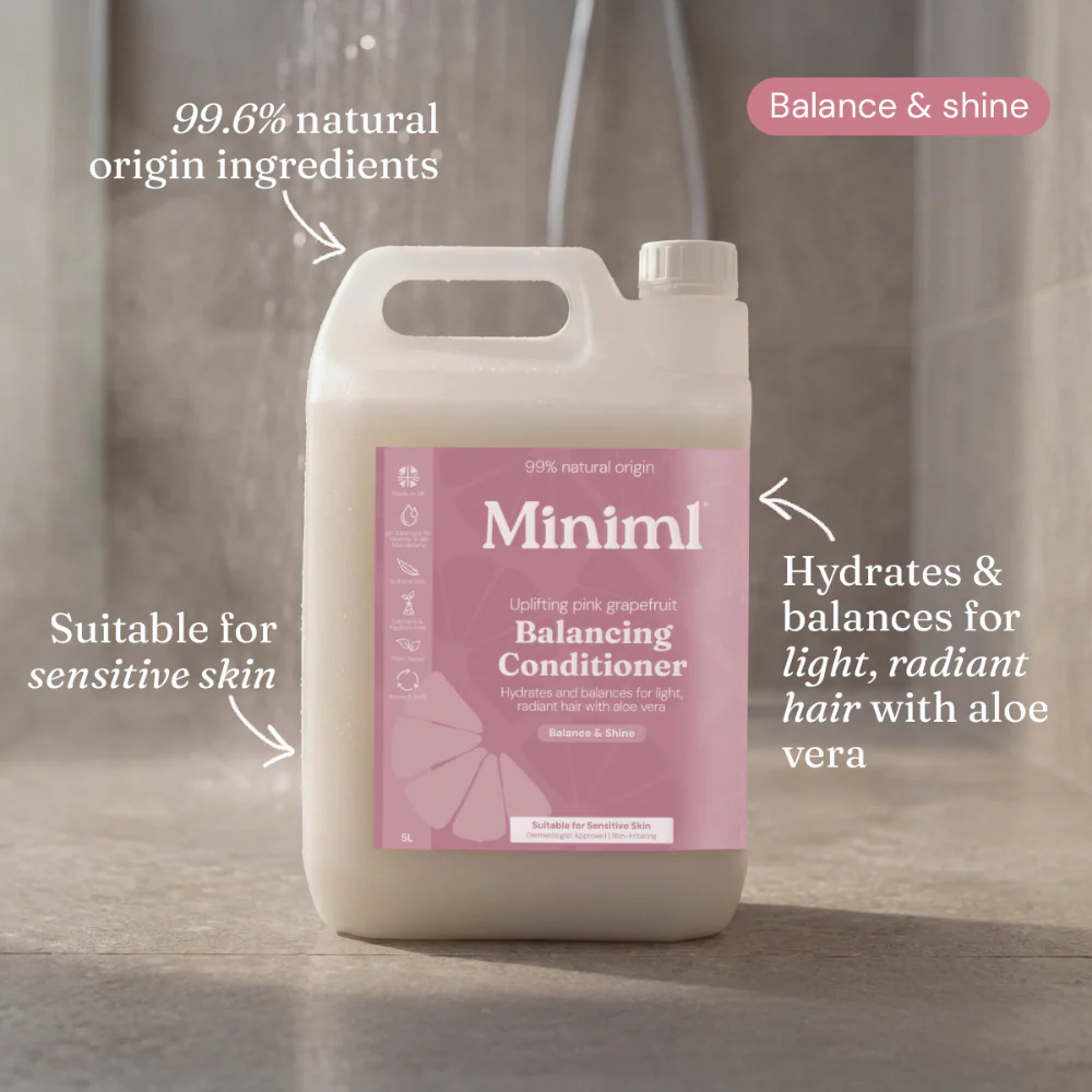 Miniml Eco-Friendly Conditioner Pink Grapefruit + Aloe Vera 5000ml - Image 2