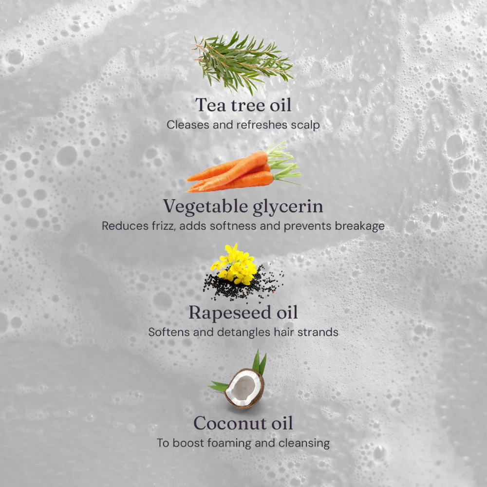 Miniml Eco-Friendly Hair Shampoo Tea Tree & Mint 5000ml - Image 3