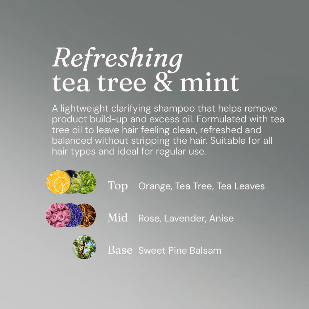 Miniml Eco-Friendly Hair Shampoo Tea Tree & Mint 5000ml - Image 5