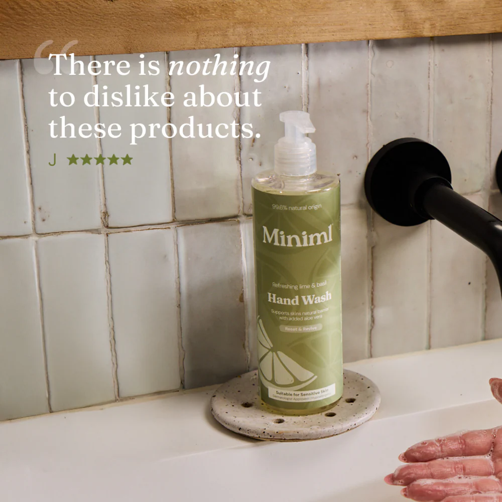 Miniml Eco Friendly Hand Soap Lime, Basil & Mandarin 5000ml - Image 6