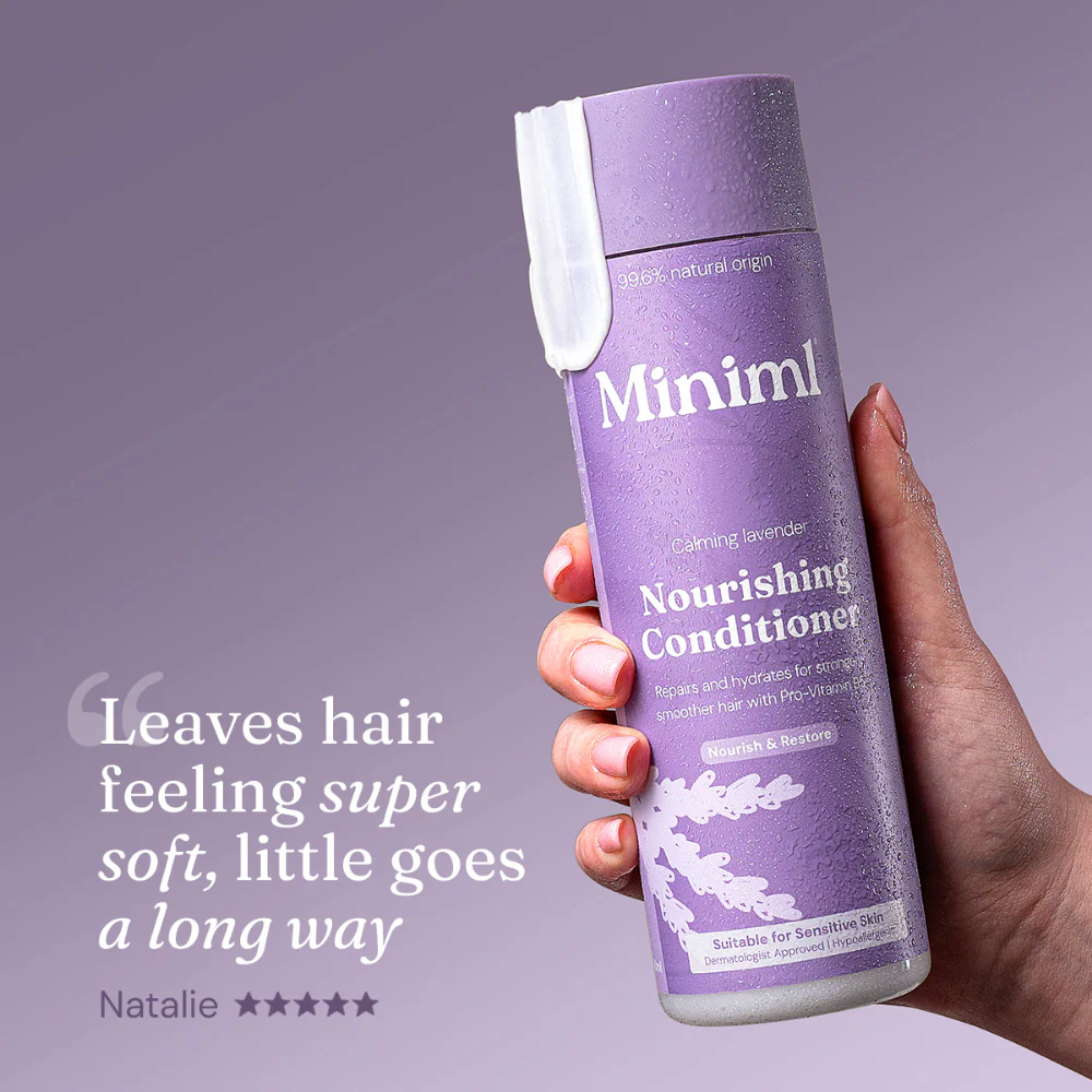 Miniml Eco Friendly Nourish & Repair Conditioner English Lavender & Chamomile 5000ml - Image 6