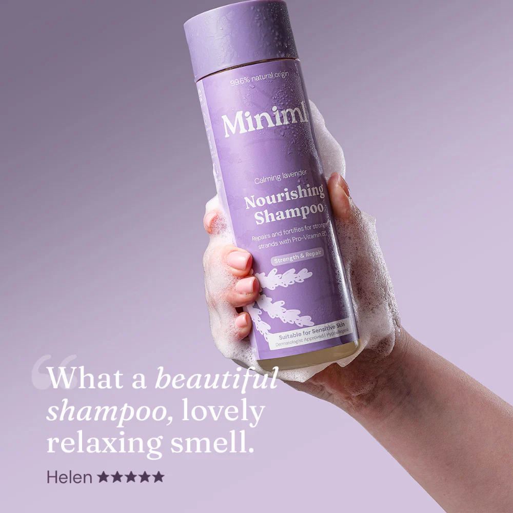 Miniml Eco Friendly Nourish & Repair Shampoo English Lavender & Chamomile 5000ml - Image 6
