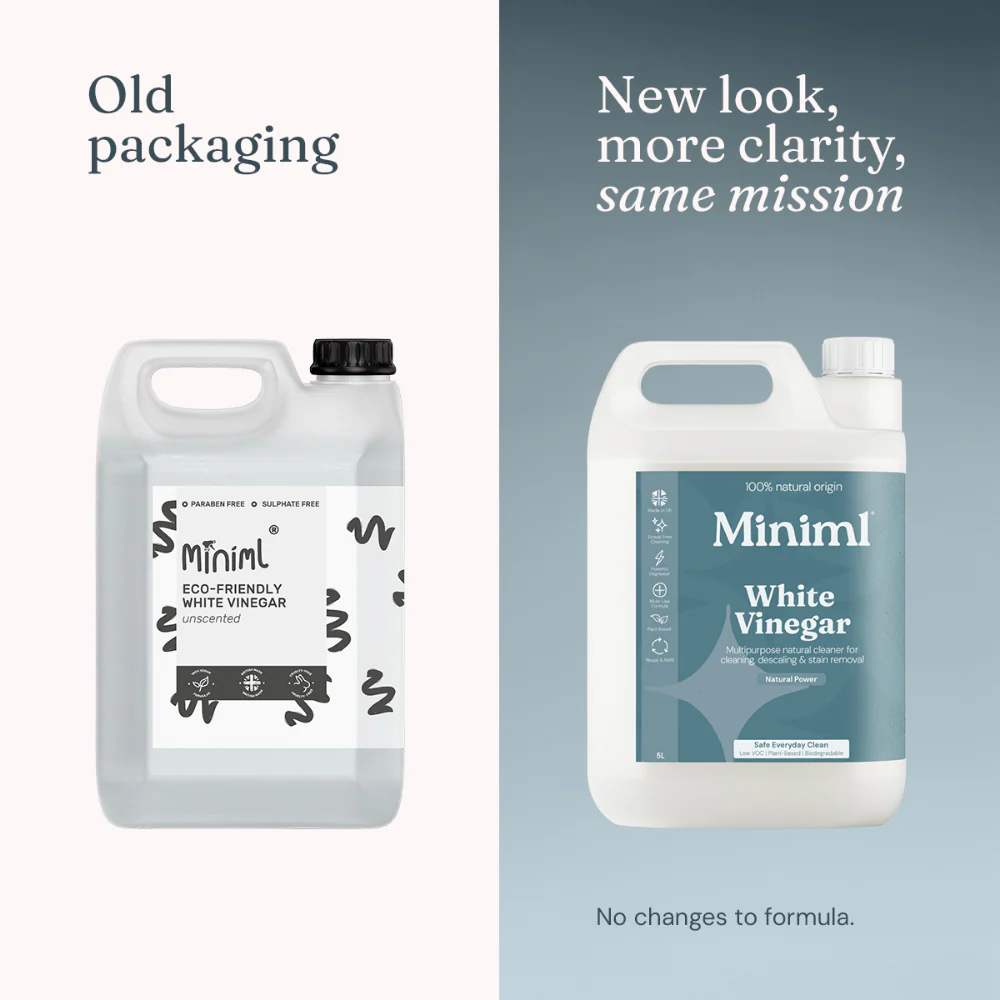 Miniml Eco-Friendly White Vinegar Unscented Refill 5000ml - Image 4