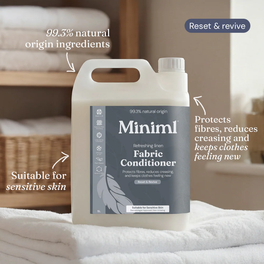 Miniml Fabric Conditioner Fresh Linen 5000ml - Image 2