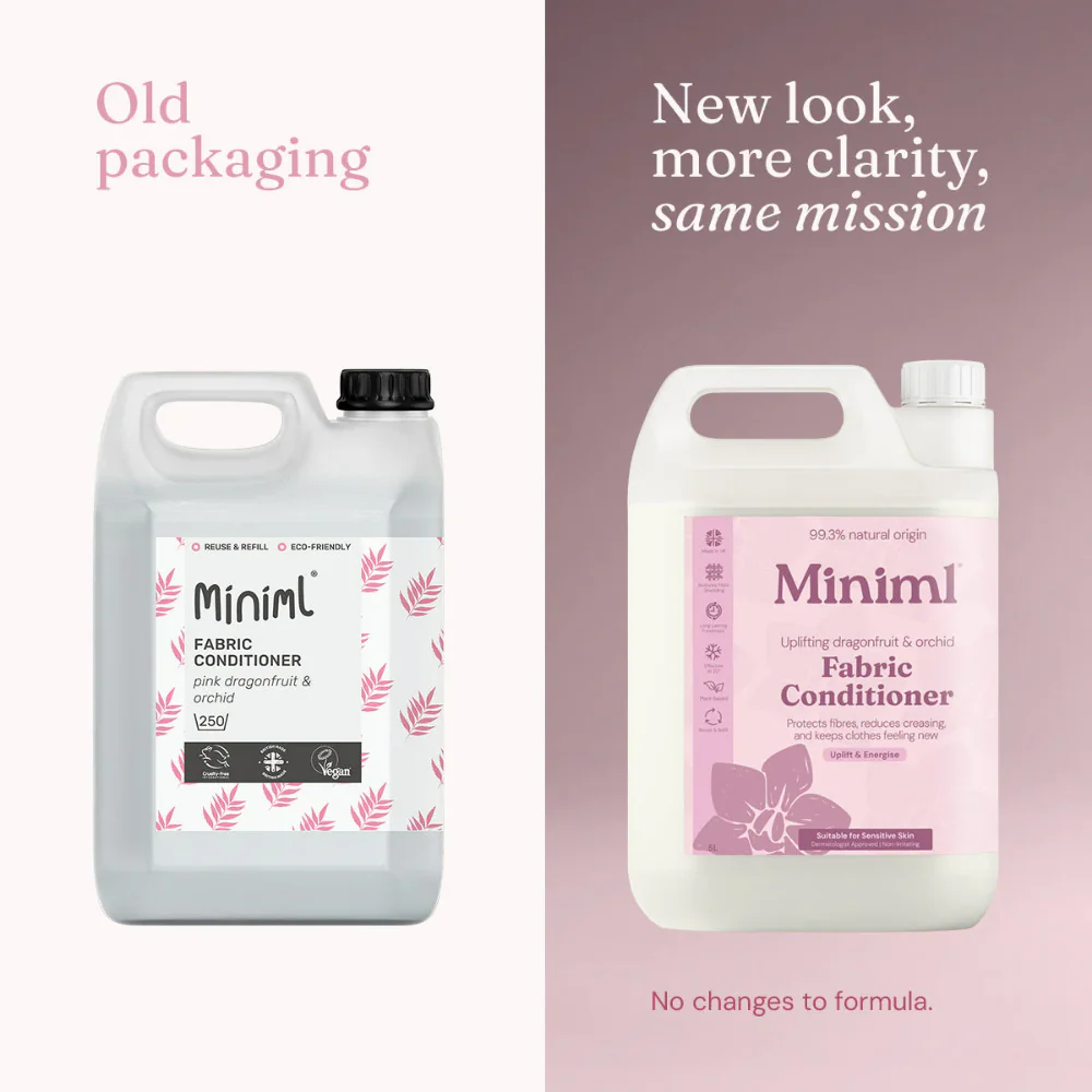 Miniml Fabric Conditioner Uplifting Dragonfruit & Orchid 5000ml - Image 6