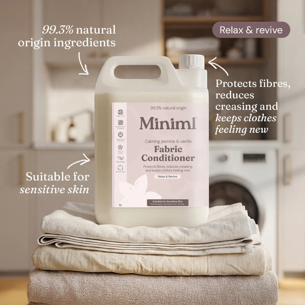 Miniml Fabric Conditioner Wild Jasmine & Vanilla 5000ml - Image 2
