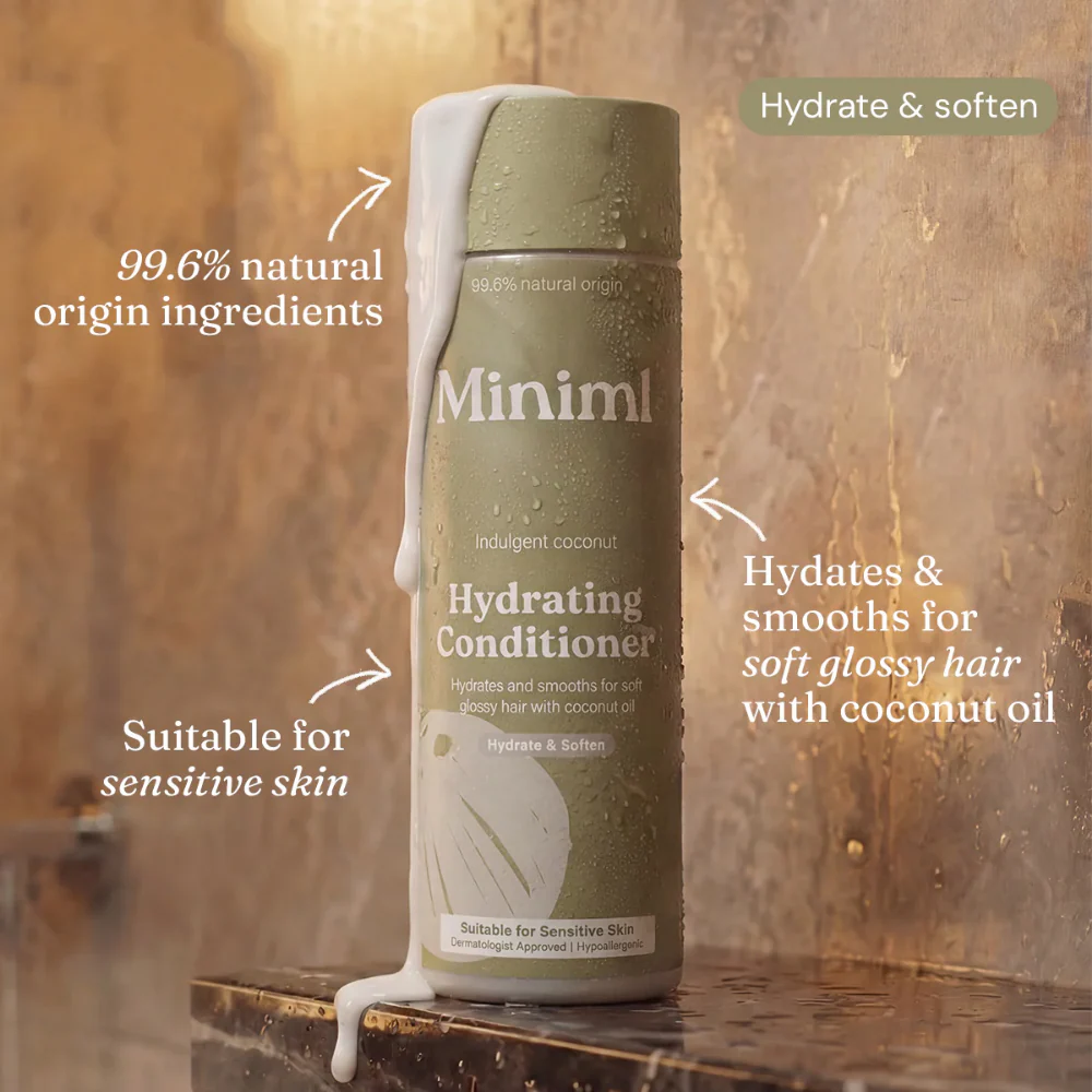 Miniml Hydrating Conditioner Indulgent Coconut 400ml - Image 2