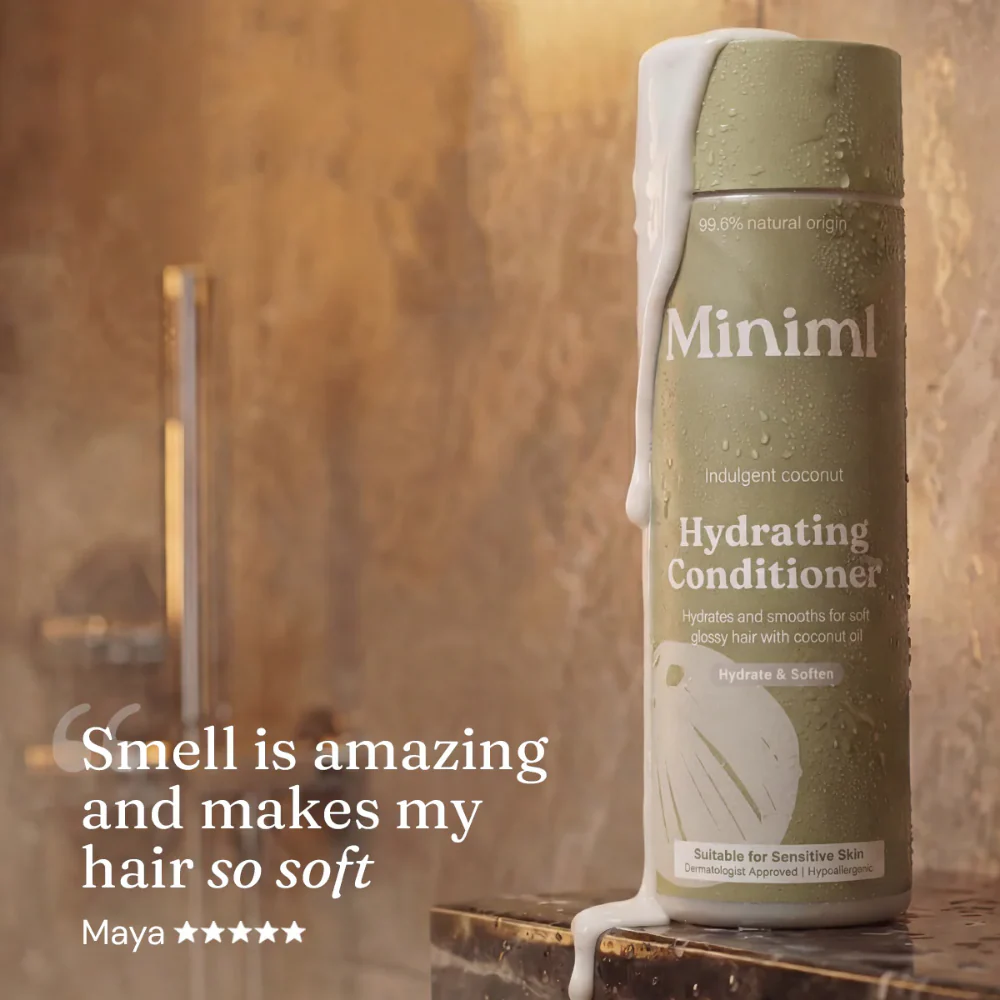 Miniml Hydrating Conditioner Indulgent Coconut 400ml - Image 7