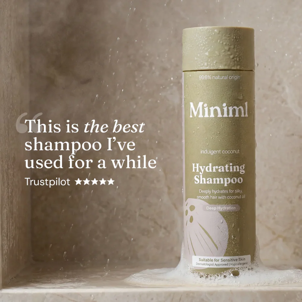 Miniml Hydrating Shampoo Indulgent Coconut 400ml - Image 8