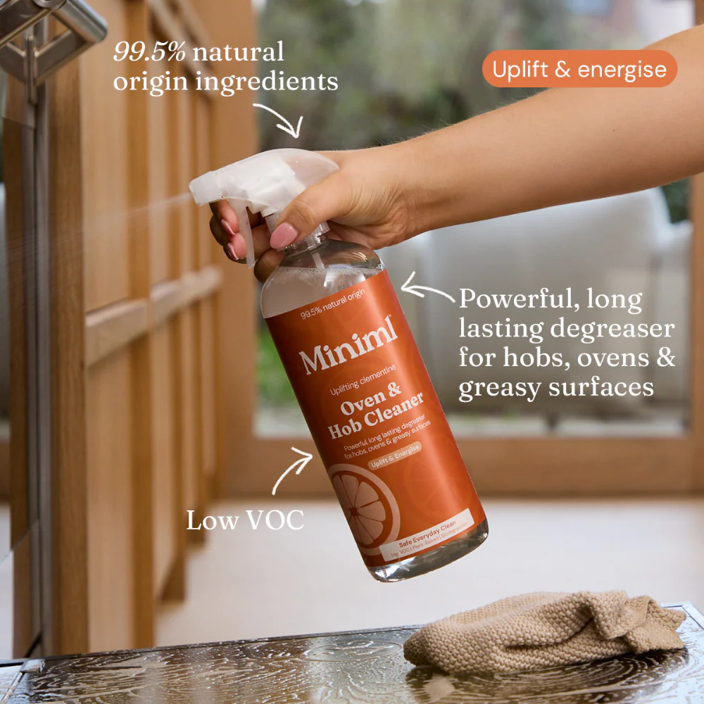 Miniml Natural Refillable Oven & Hob Cleaner Clementine 750ml - Image 2