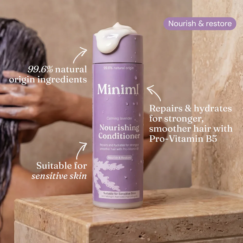 Miniml Nourishing Conditioner Calming Lavender 400ml - Image 2