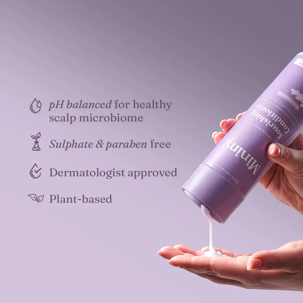 Miniml Nourishing Conditioner Calming Lavender 400ml - Image 3