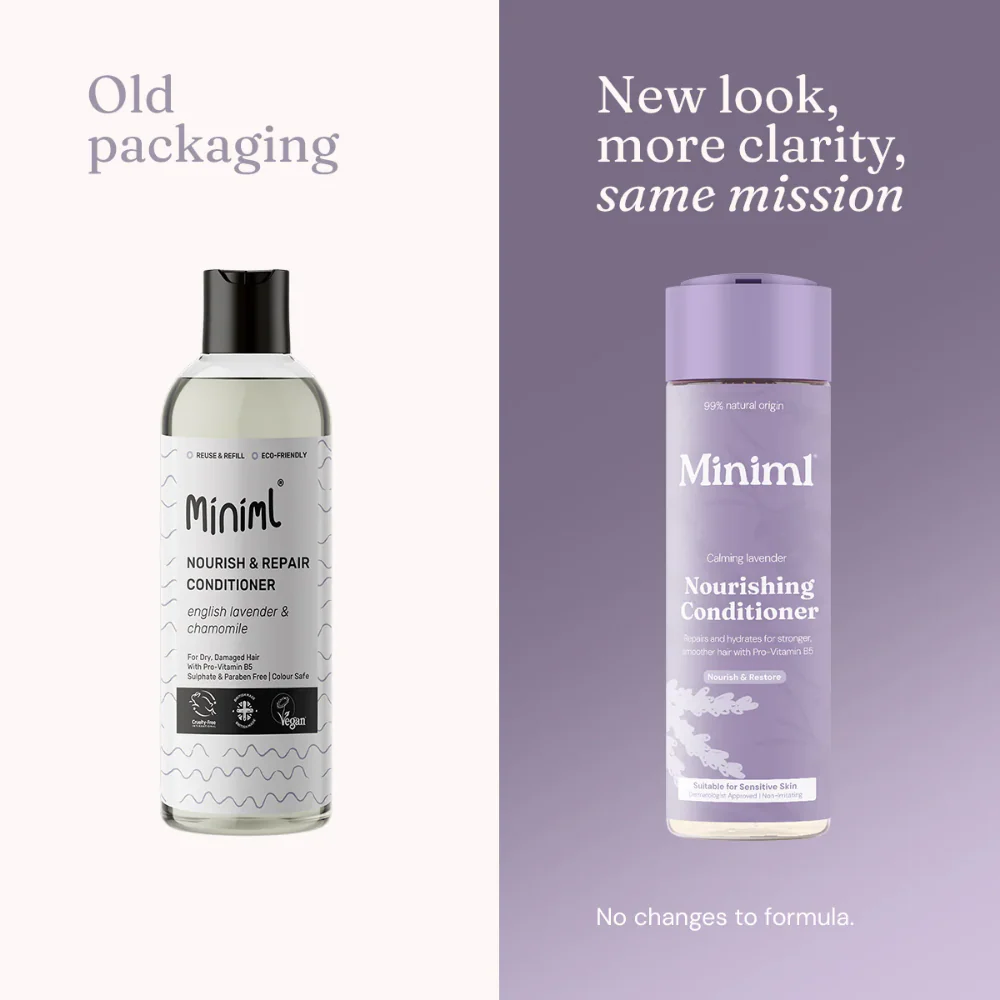Miniml Nourishing Conditioner Calming Lavender 400ml - Image 6