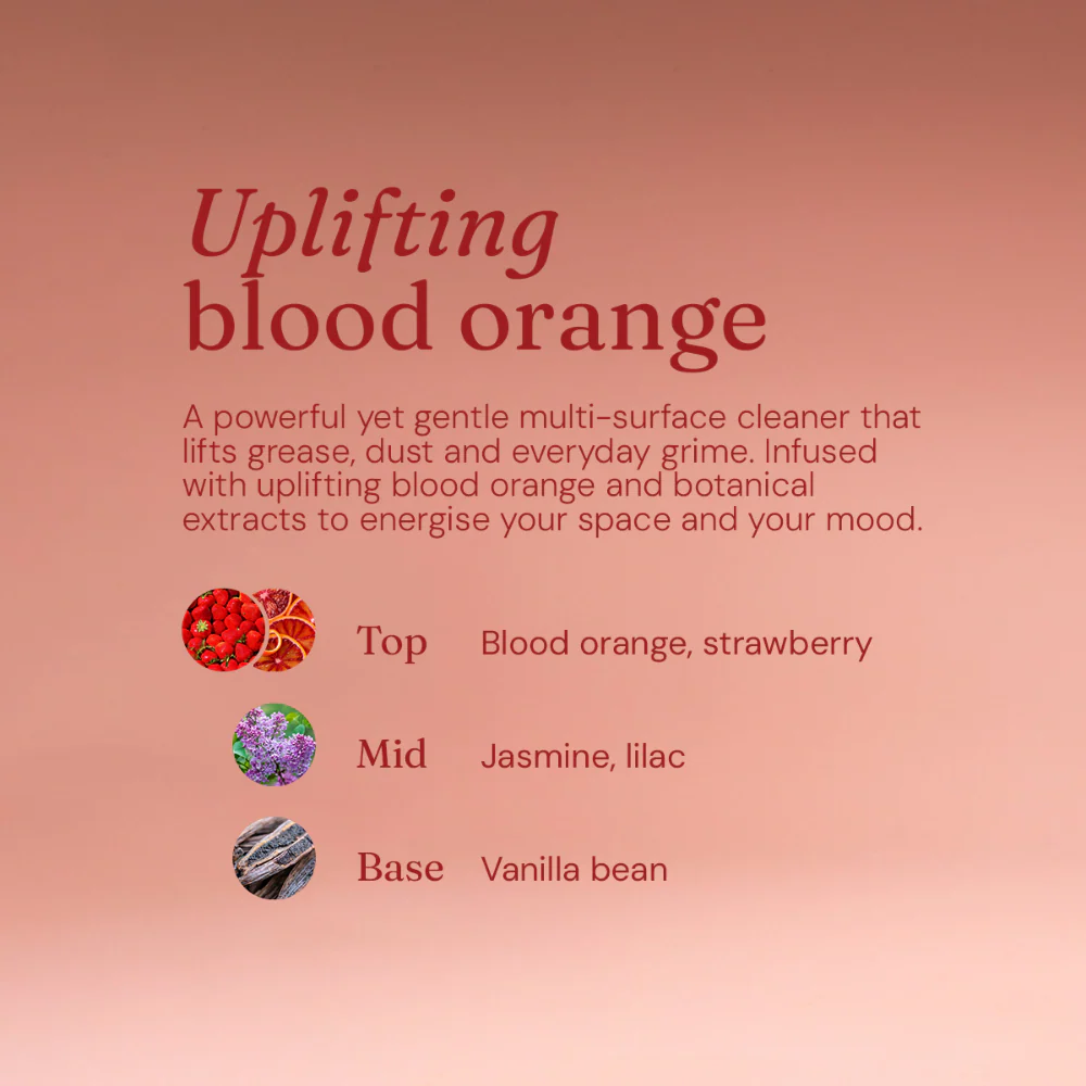 Miniml Surface Cleaner Blood Orange Plastic Spray 750ml - Image 6