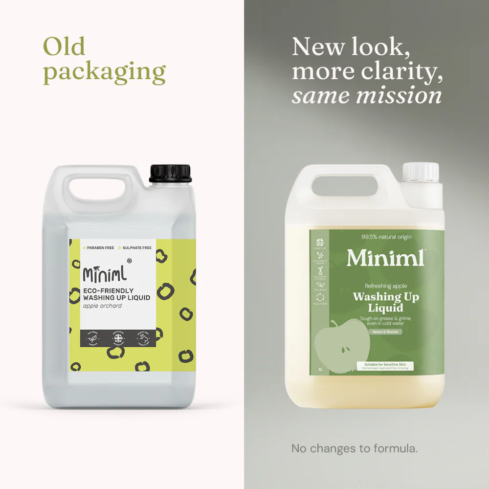Miniml Washing Up Liquid Apple Orchard 5000ml - Image 5