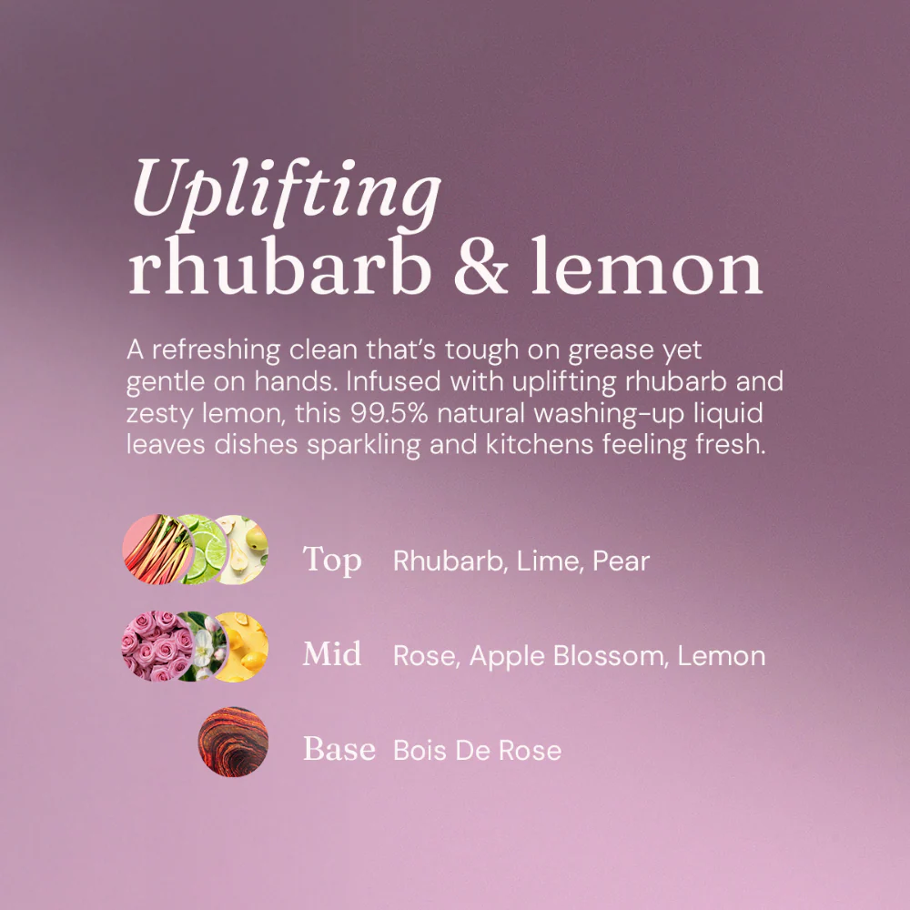 Miniml Washing Up Liquid Wild Rhubarb & Lemon 5000ml - Image 5