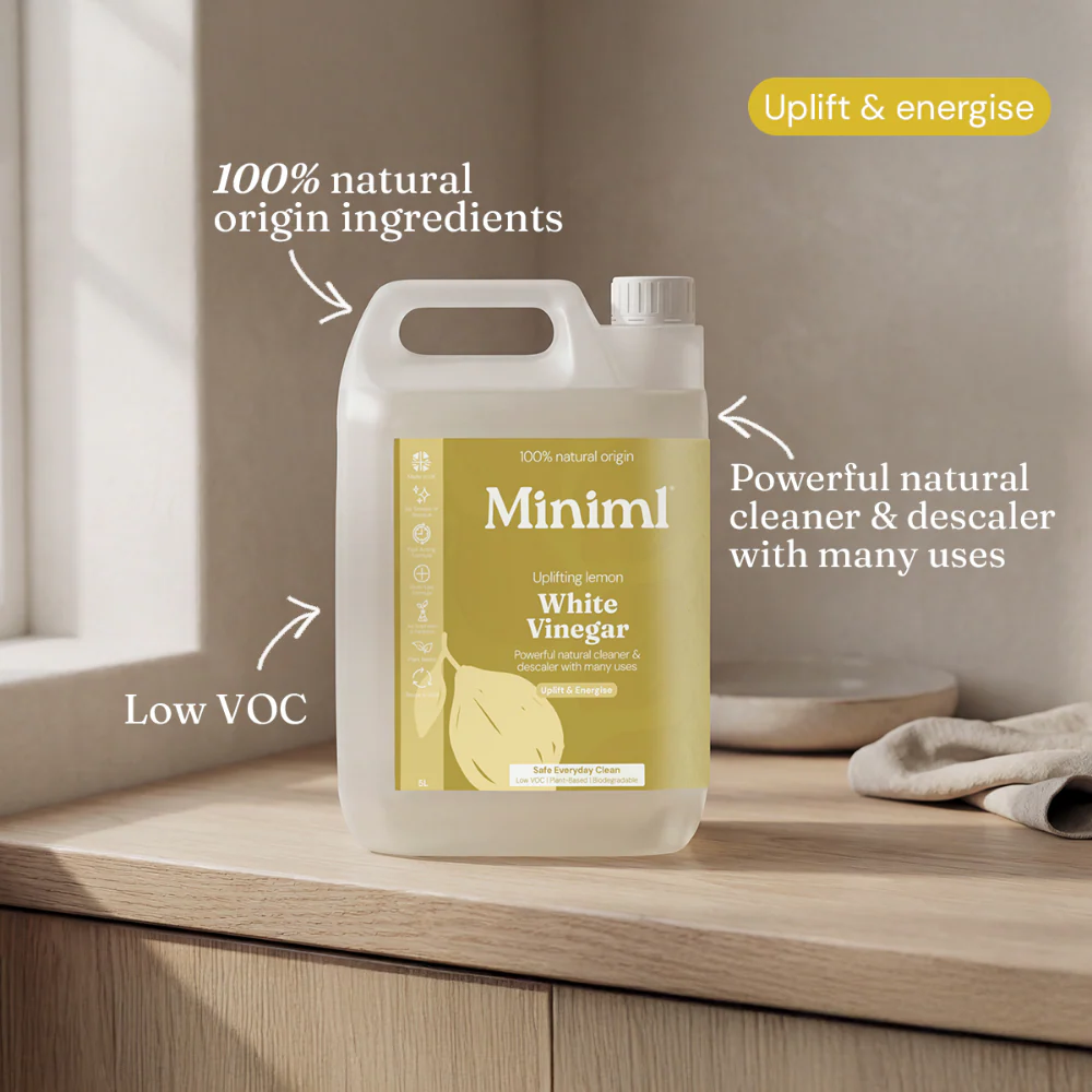 Miniml White Vinegar Sorrento Lemon Refill 5000ml - Image 2