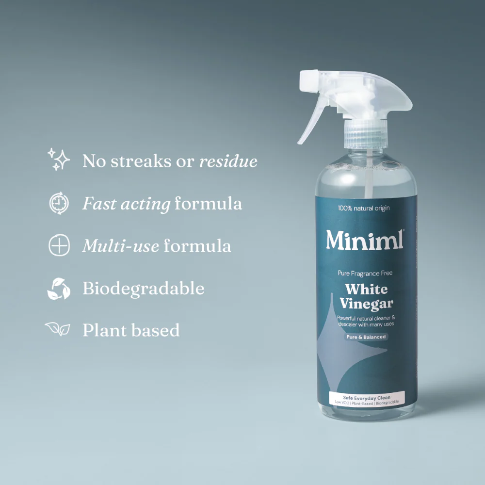 Miniml White Vinegar Unscented Spray 750ml - Image 3
