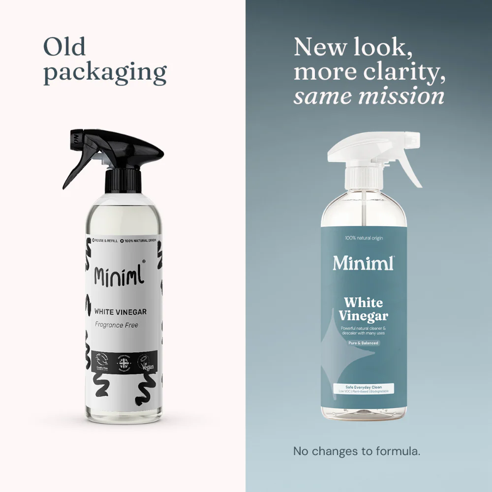 Miniml White Vinegar Unscented Spray 750ml - Image 5
