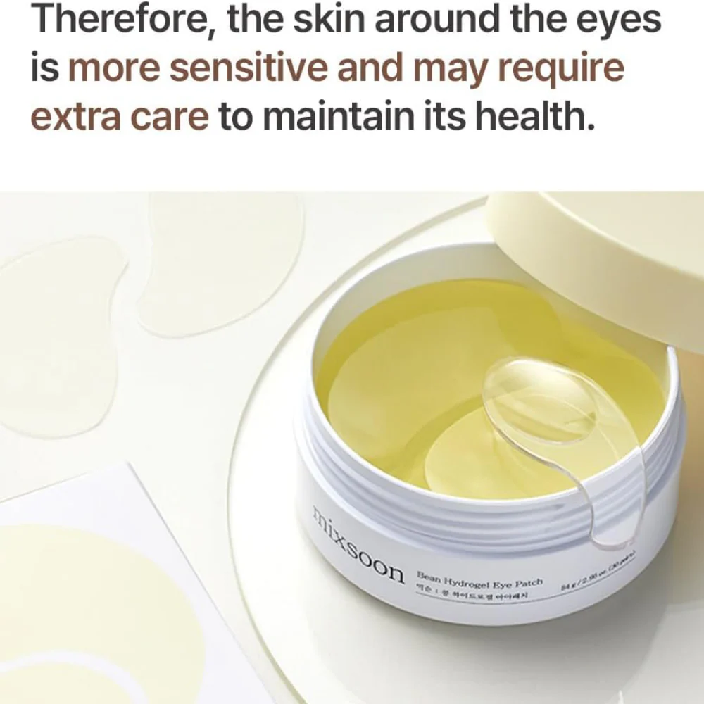 Mixsoon Bean Hydrogel Eye Patches x60 - Image 4