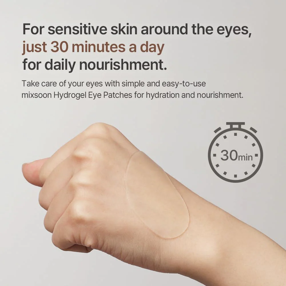 Mixsoon Bean Hydrogel Eye Patches x60 - Image 5