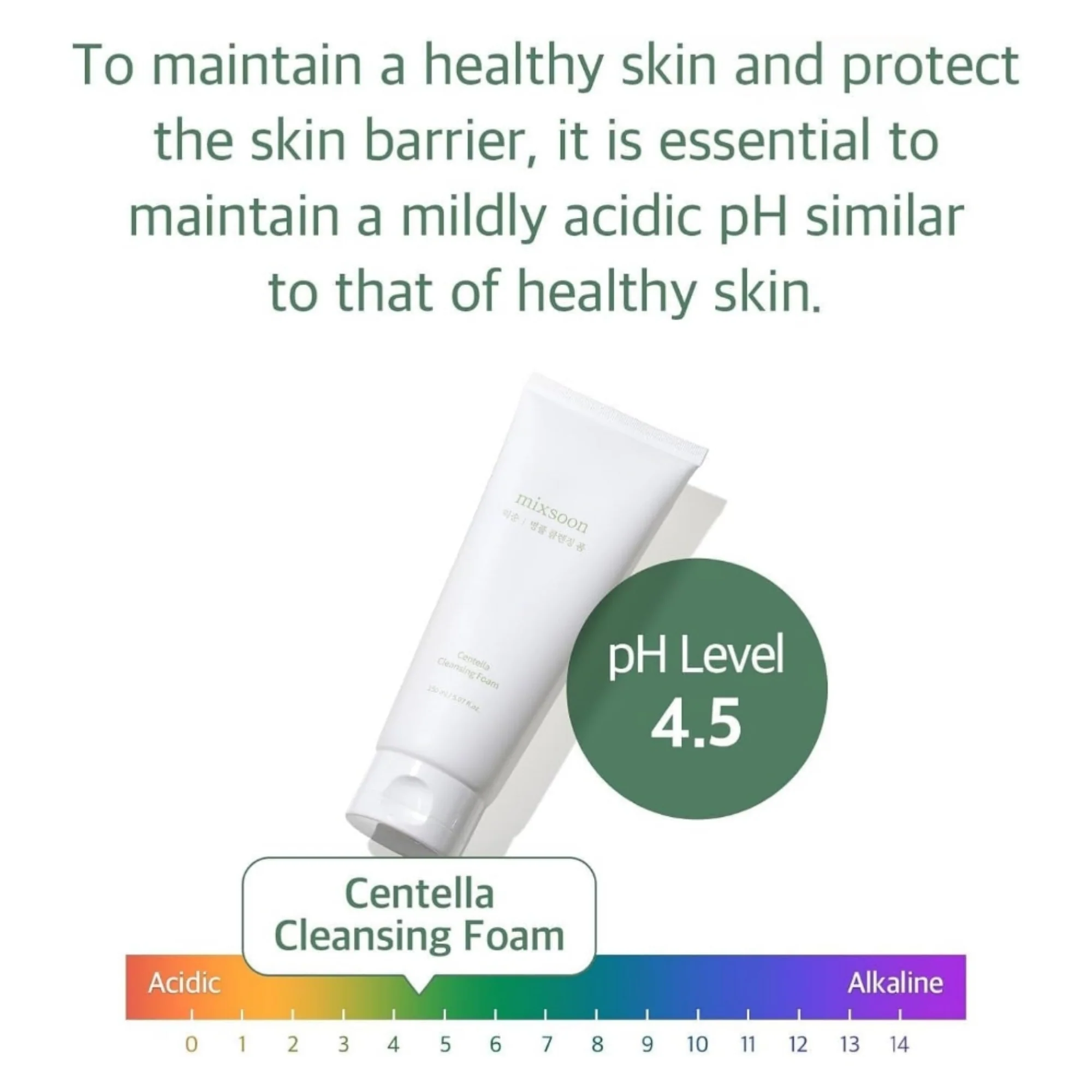 Mixsoon Centella Cleansing Foam 150ml - Image 4