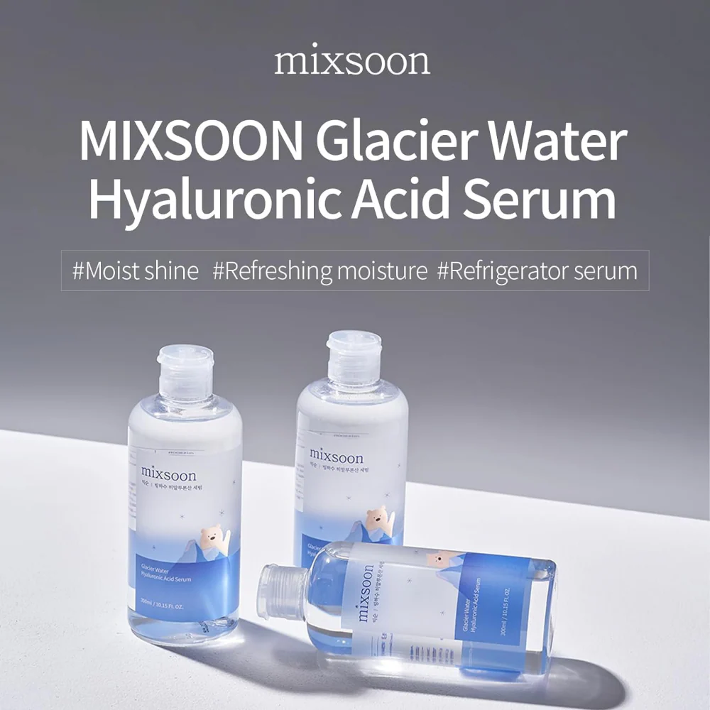 Mixsoon Glacier Water Hyaluronic Acid Serum 300ml - Image 6