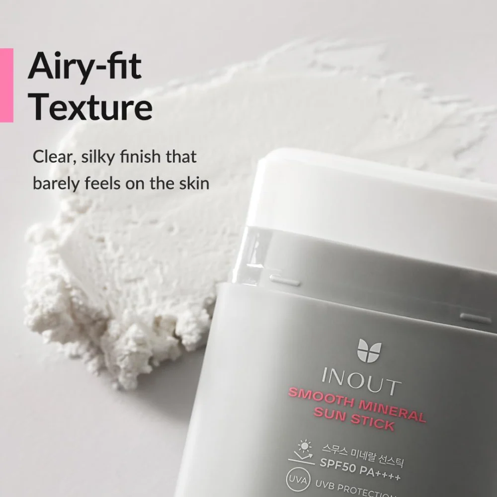 Mizon Inout Smooth Mineral Sun Stick PA++++ SPF50+ 26g - Image 4