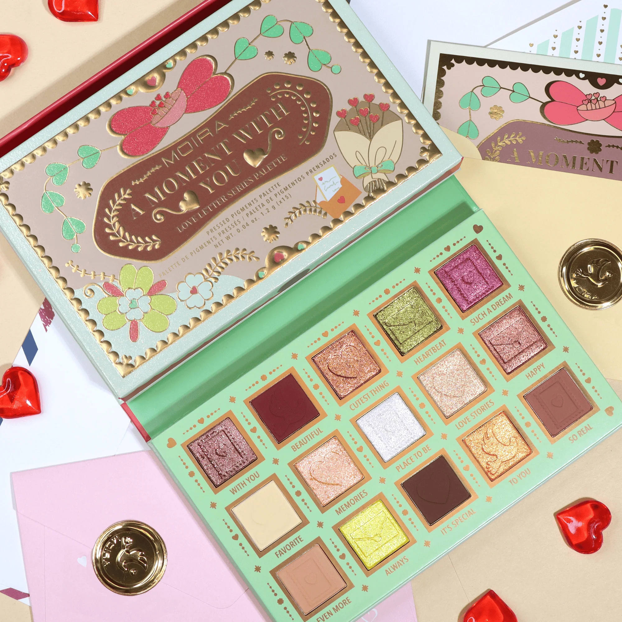 MOIRA A Moment With You 15 Colour Eyeshadow Palette - Image 3