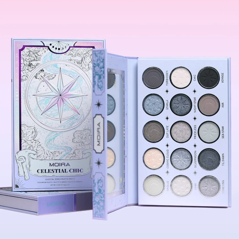 MOIRA Celestial Chic 15 Colour Eyeshadow Palette - Image 4
