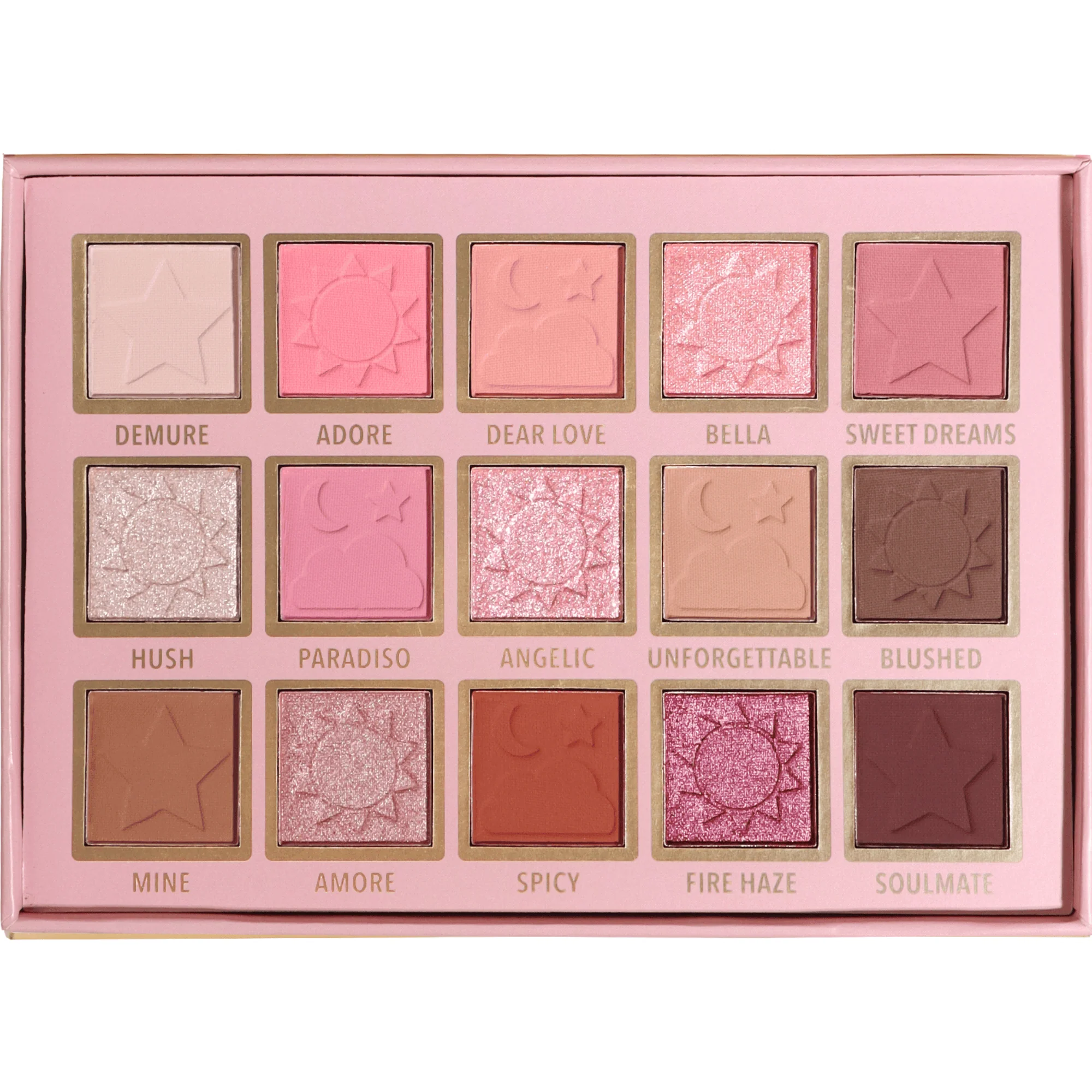 MOIRA Celestial Love 15 Colour Eyeshadow Palette - Image 2
