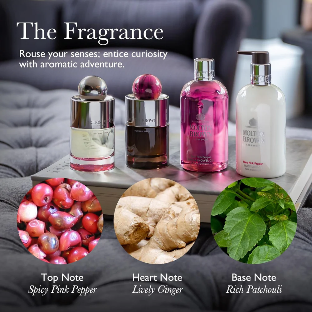 Molton Brown Fiery Pink Pepper Bath & Shower Gel 300ml - Image 3