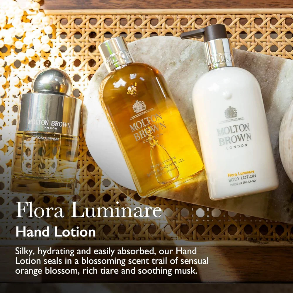 Molton Brown Flora Luminare Hand Lotion 300ml - Image 2