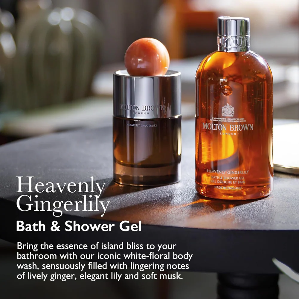 Molton Brown Heavenly Gingerlily Bath & Shower Gel 300ml - Image 3