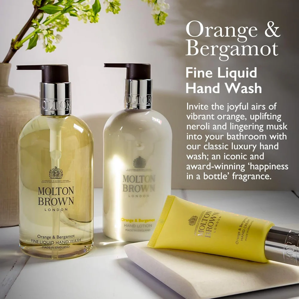 Molton Brown Orange & Bergamot Fine Liquid Hand Wash 300ml - Image 3