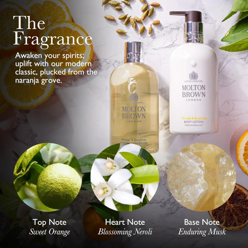 Molton Brown Orange & Bergamot Hand Lotion 300ml - Image 2