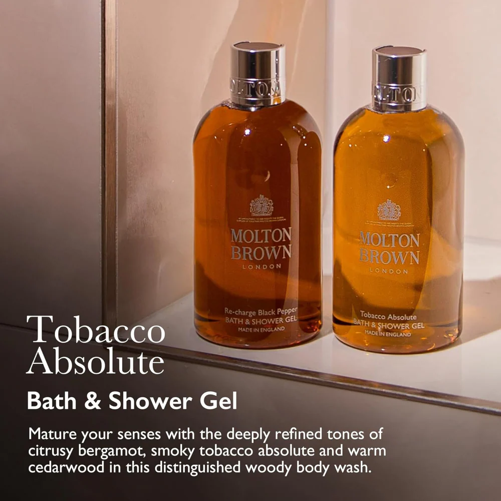 Molton Brown Tobacco Absolute Bath & Shower Gel 300ml - Image 3