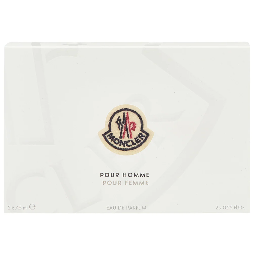 Moncler Pour Femme & Pour Homme Eau De Parfum Duo 2 x 7.5ml - Image 5