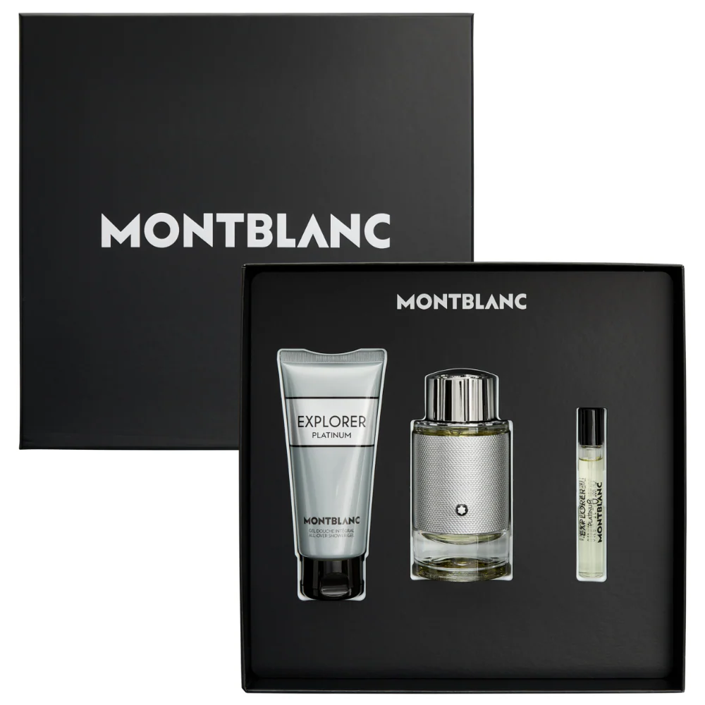 Montblanc Explorer Platinum Eau De Parfum Gift Set 100ml - Image 5