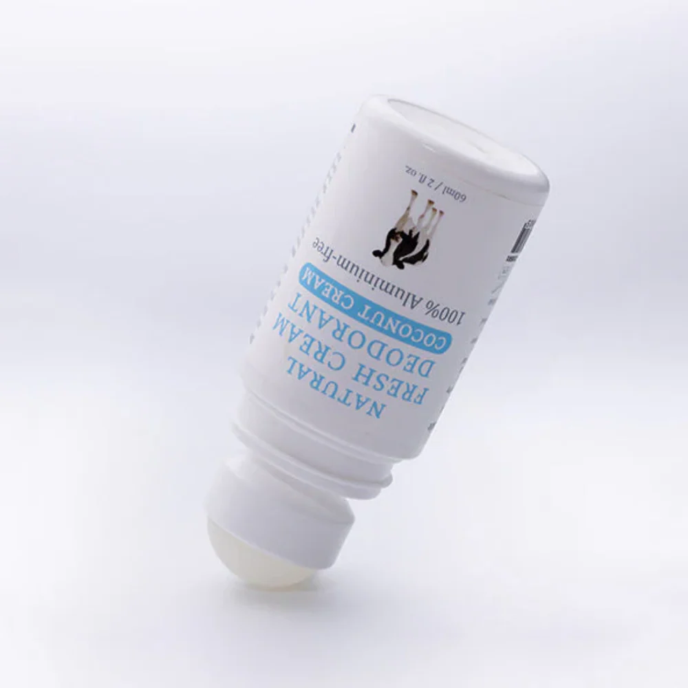 MooGoo Natural Fresh Cream Aluminium Free Deodorant Coconut Cream 60g - Image 3