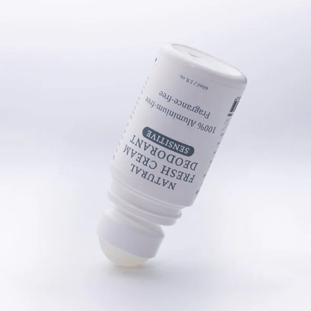 MooGoo Natural Fresh Cream Aluminium Free Deodorant Sensitive & Fragrance Free 60g - Image 3