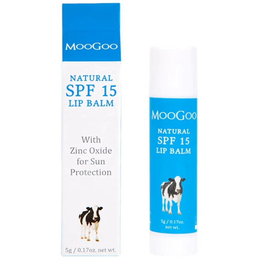 MooGoo Natural Lip Balm SPF15 5g - Image 2