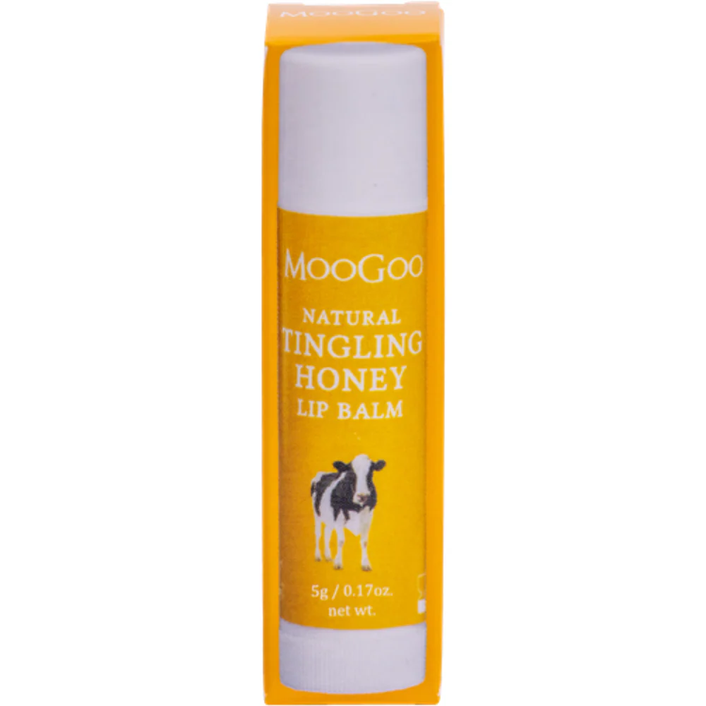MooGoo Natural Tingling Honey Lip Balm 5g - Image 2