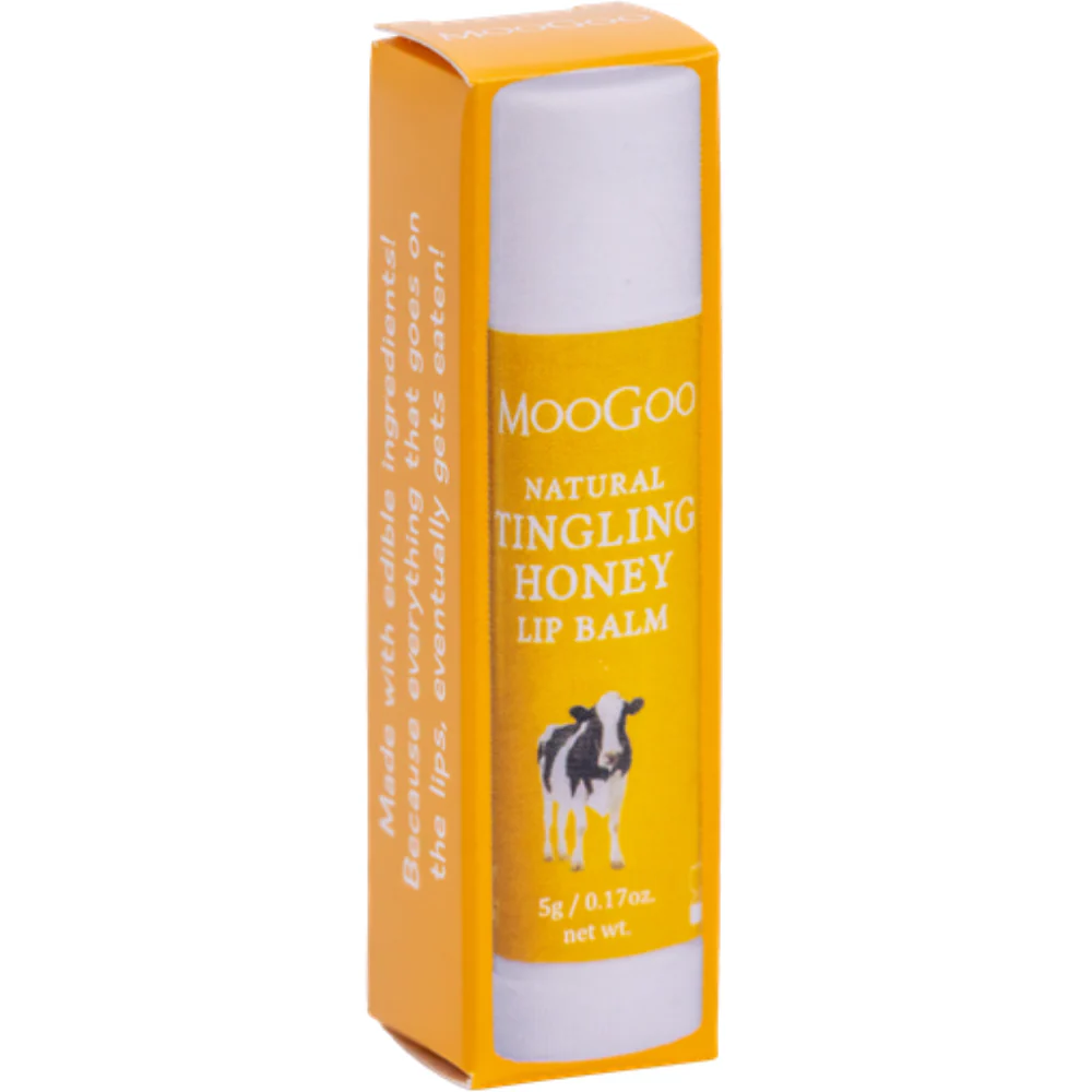 MooGoo Natural Tingling Honey Lip Balm 5g - Image 3